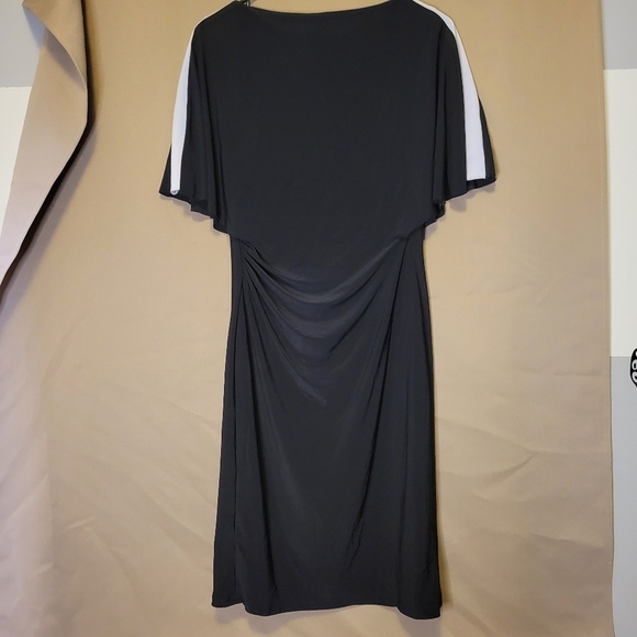 Lauren by Ralf Lauren Size 8 Topaz Two Tone Dress - Picture 3 of 5